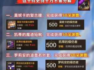 DNF无限深渊攻略：高效获取深渊票，大号刷深渊不停歇指南