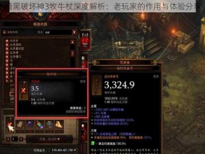 暗黑破坏神3牧牛杖深度解析：老玩家的作用与体验分享