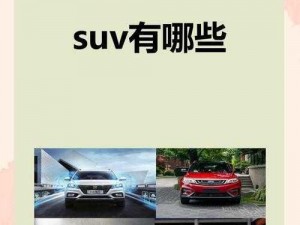 国产一二线品牌 suv 有哪些？它们各有什么特点